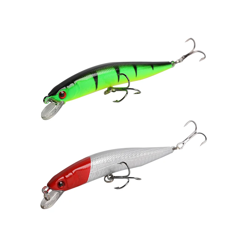 Fly Fishing Minnow 10pcs/lot 9.5cm/8.53g Lure Hard Bait Wobbler Carp Tackle Artificial For Boat | Спорт и развлечения