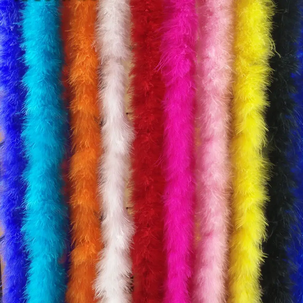 2 м пушистая перьевая полоска турецкое перо для костюма ночного платья свадебной