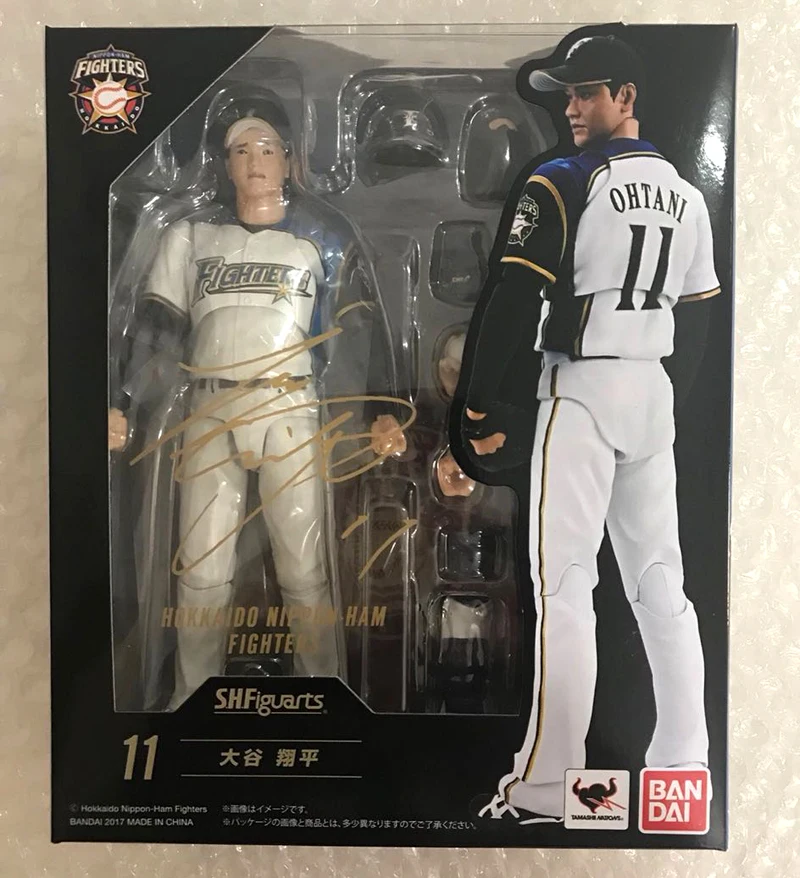 &quotHokkaido Nippon-Ham Fighters&quot Original BANDAI Tamashii Nations S.H. Figuarts / SHF Action Figure - Shohei Otani | Игрушки и