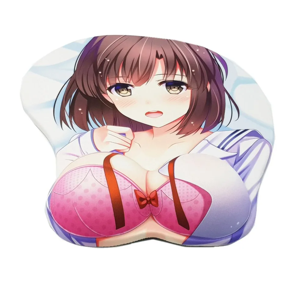 Коврик для мыши Saenai Heroine no Sodatekata 3d подставка под запястье с рисунком Katou Megumi Anime