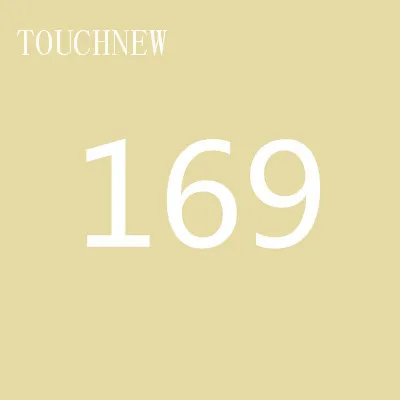 169 TOUCHNEW, 168 цветов, одиночные художественные маркеры, кисть, эскиз, на спиртовой основе, маркеры, двойная головка, манга, ручки для рисования, товары для рукоделия - Цвет: 169