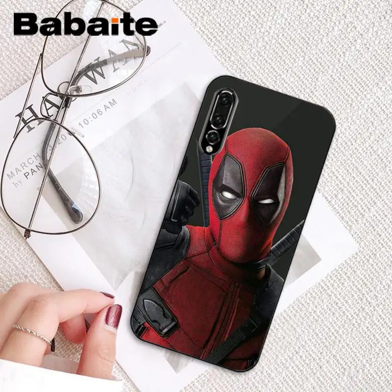 A7 Babaite Marvel Мстители Jorker Dead Pool мягкий чехол для телефона для huawei P9 P10 Plus Mate9 10 Mate10 Lite P20 Pro Honor10 View 10 - Цвет: A7