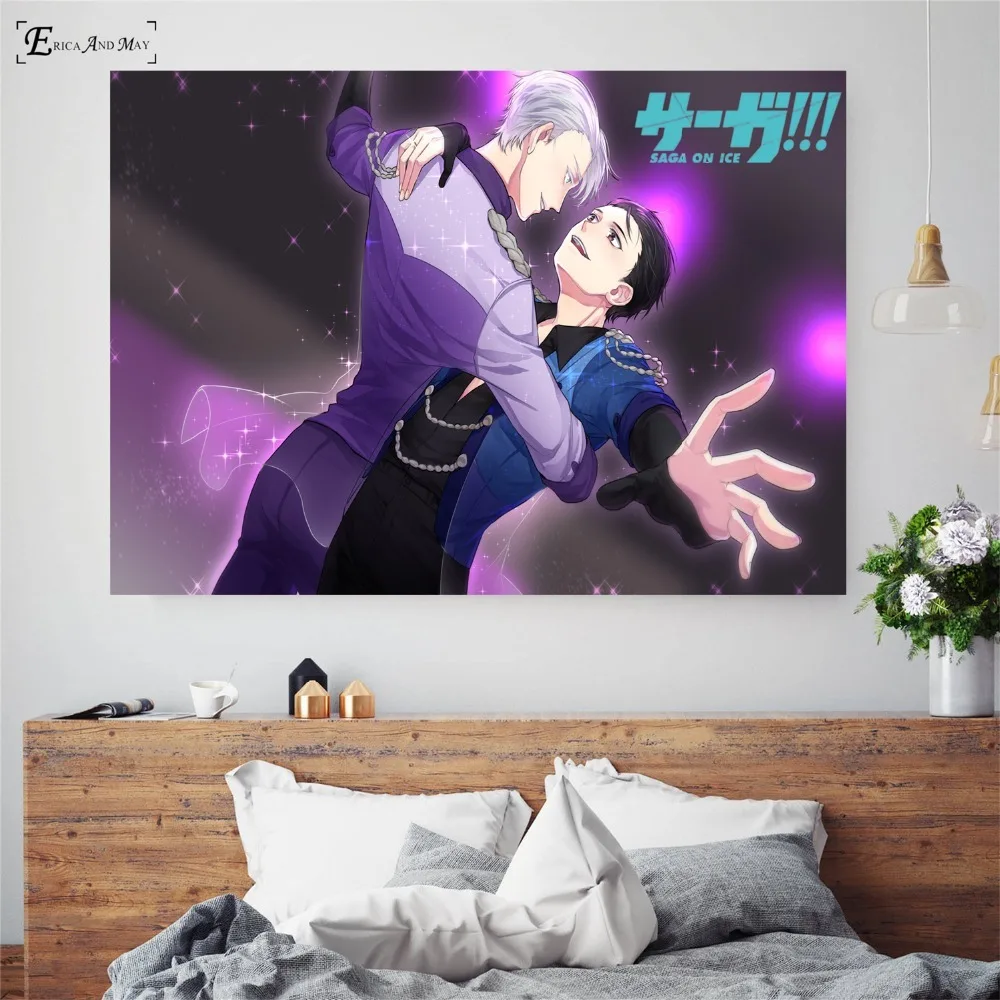 Рисунок на холсте Yuri On Ice Dance Love Anim настенные картины домашний декор плакаты и