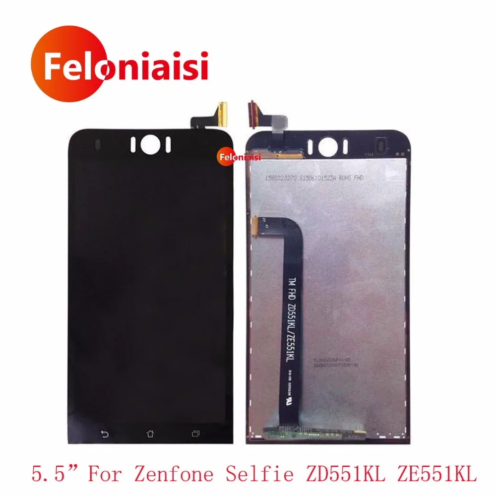 10 шт. для ASUS Zenfone 2 ZE550KL ZE500CL ZE500KL ZE550ML ZE551ML ZE551KL ЖК Дисплей Сенсорный экран планшета