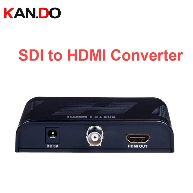 

368 SDI input Auto detect resolution of HD-SDI SD-SDI and 3G-SDI SDI to HDMI Converter Support 720P / 1080P-video adapter