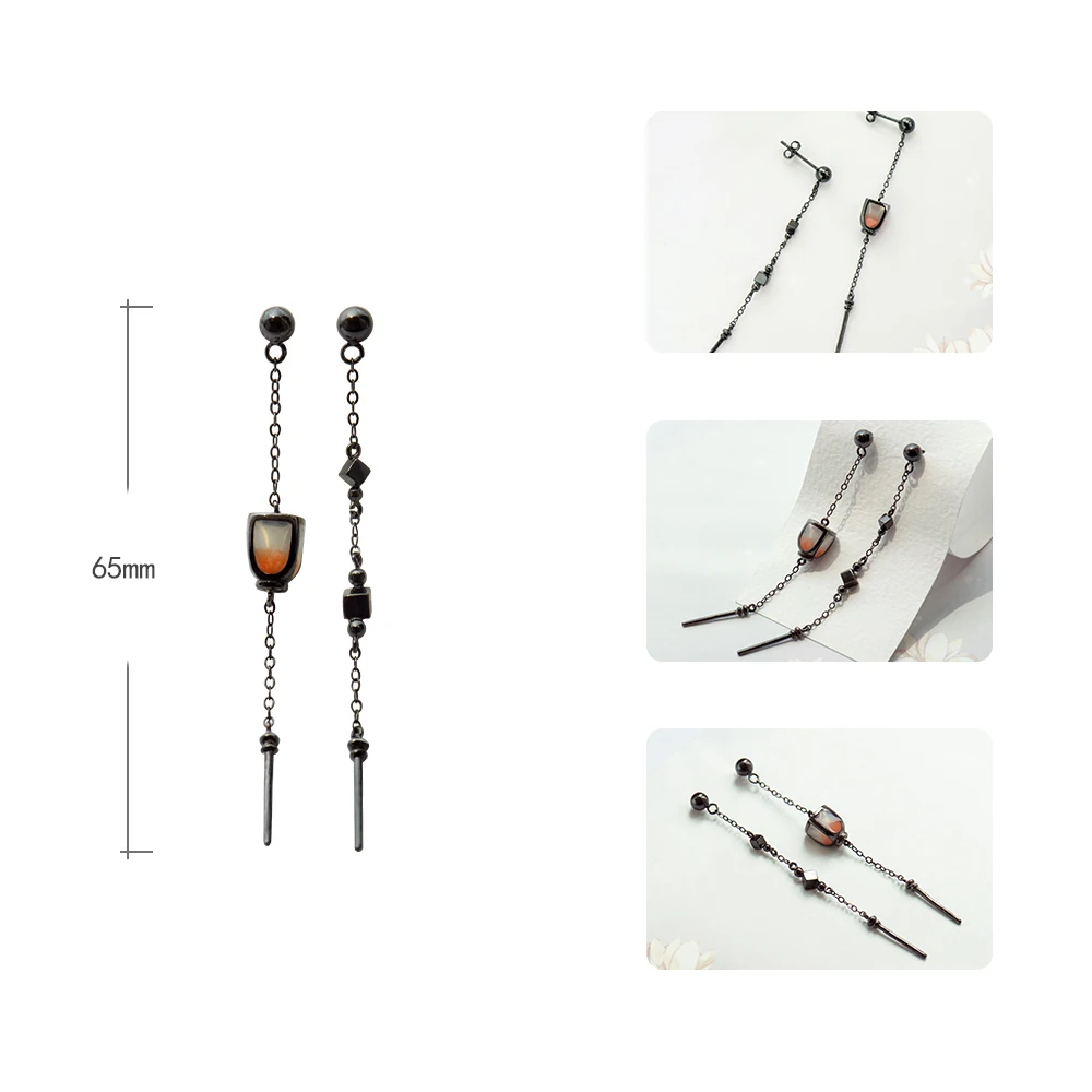 Thaya Винтажные серьги с подвеской жемчужные серьги-фонарики ручной работы Серебро