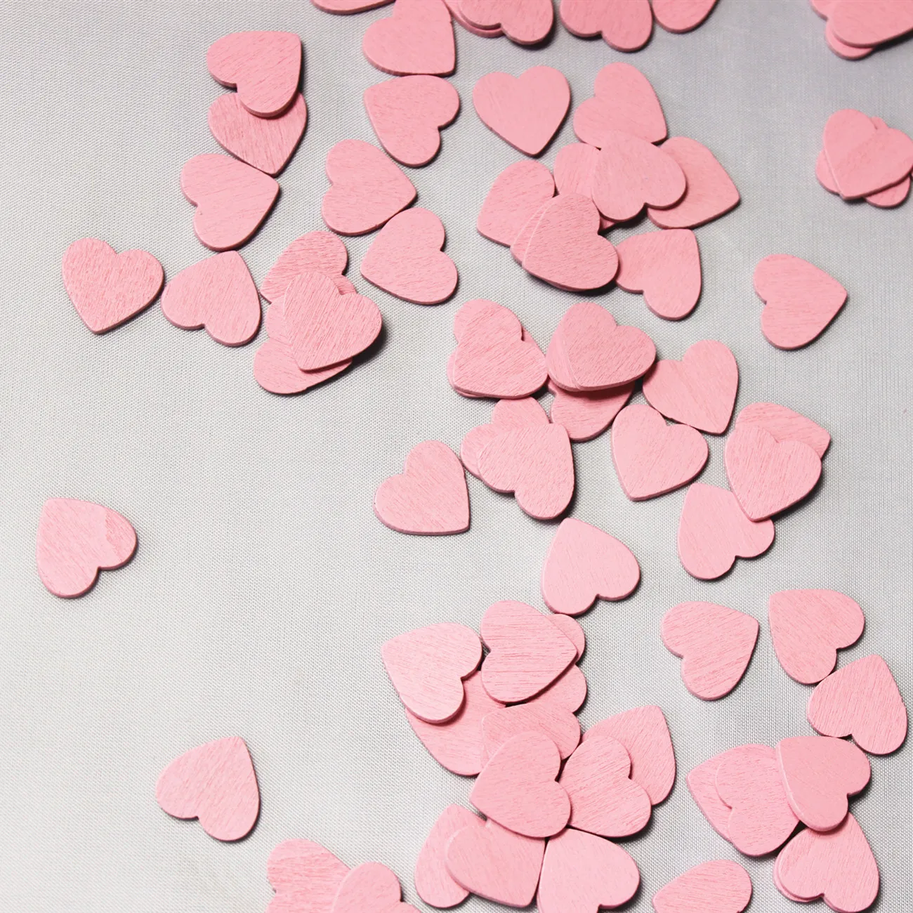 100 шт. 18 мм мини деревянная красное сердце любовь губка наклейка s Del