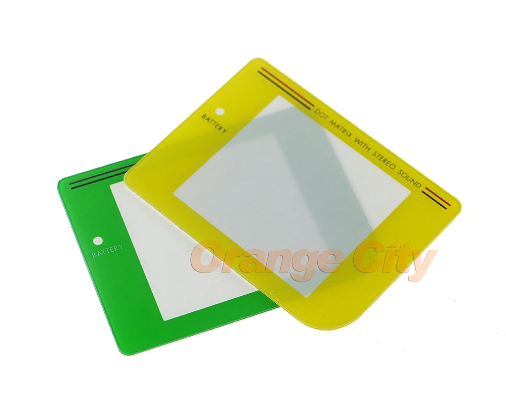 Сменный пластиковый защитный экран с логотипом для gameboy GB 10 шт./лот|lens|lens replacementlens
