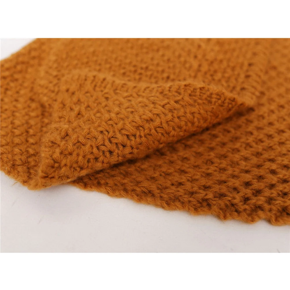 Autumn Winter Casual Outwear Women V-Neck Knitted Cardigan Coat Solid Slim Loose Open Stitch Sweater |