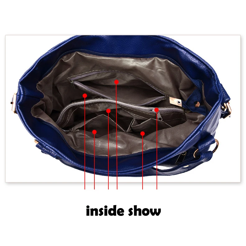 

New Fashion Tassel Women Handbags Lager Design Pu Leather Ladies Shoulder Bags Female Girl Brand Luxury Casual Crossbody Bag