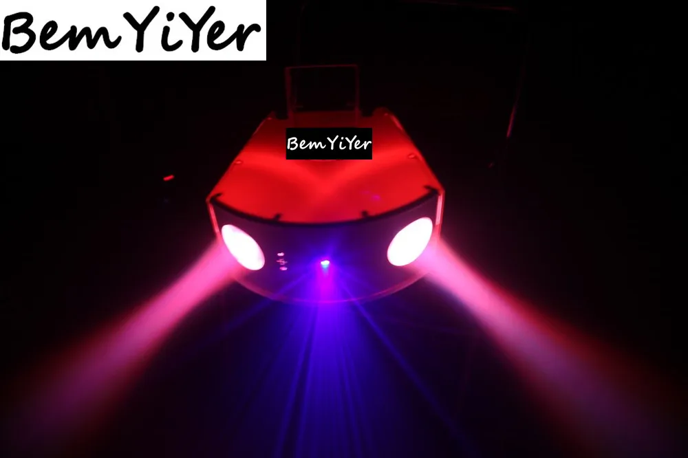 4 шт./лот двойной LED глаза с лазерной/эффект света на сцене для ночных клубов ktv DJ