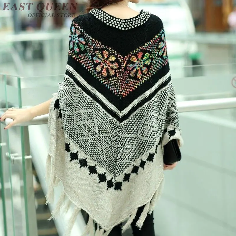 Женский свитер с бахромой Boho хиппи вырезом лодочкой модель AA3329 Y 2019|a sweater|sweater