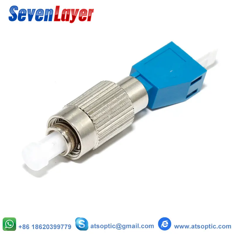 FC-LC Женский к FC Мужской гибридный конвертер адаптер волоконно-оптический