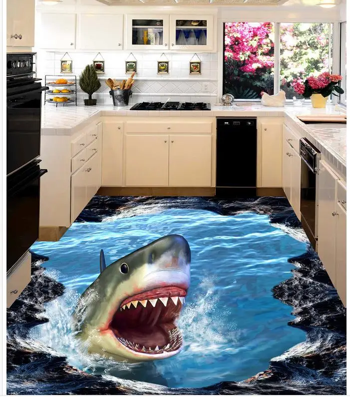 3D Полы На Кухне фото 10