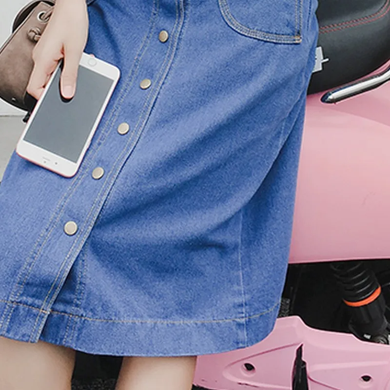 Платье EXOTAO женское Осеннее длинное из джинсовой ткани|denim dresses women|denim dressdress women |