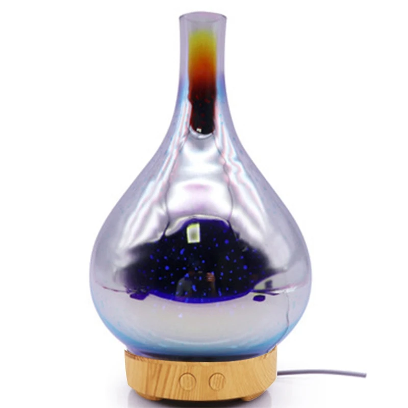 Ultrasonic Air Humidifier 3D Heart Led Night Light Essential Oil Aroma Diffuser Aromatherapy Machine Moistener Atomizer Us Plu | Бытовая