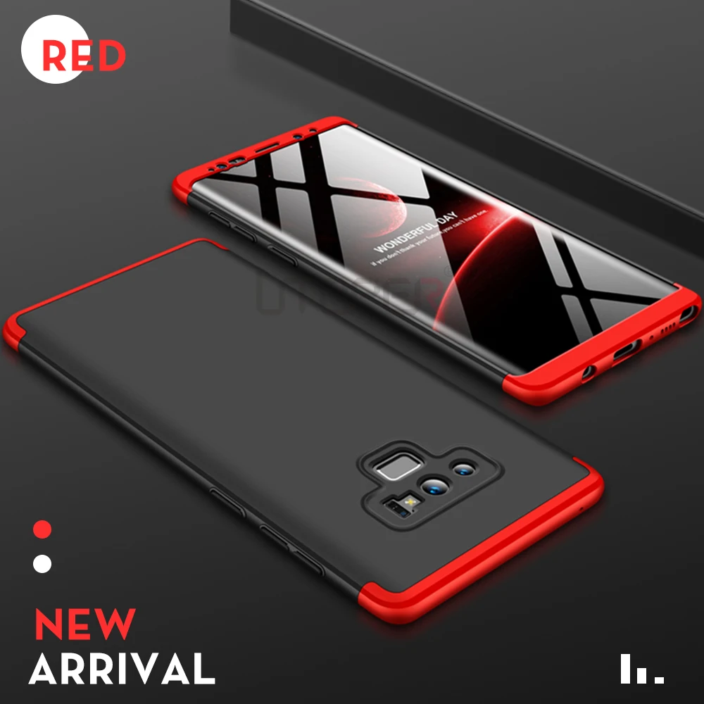 ASTUBIA Case For Samsung Note 9 360 Full PC Cover A6 Plus 2018 Coque Galaxy S9 S8 A8 8 J4 J6 |