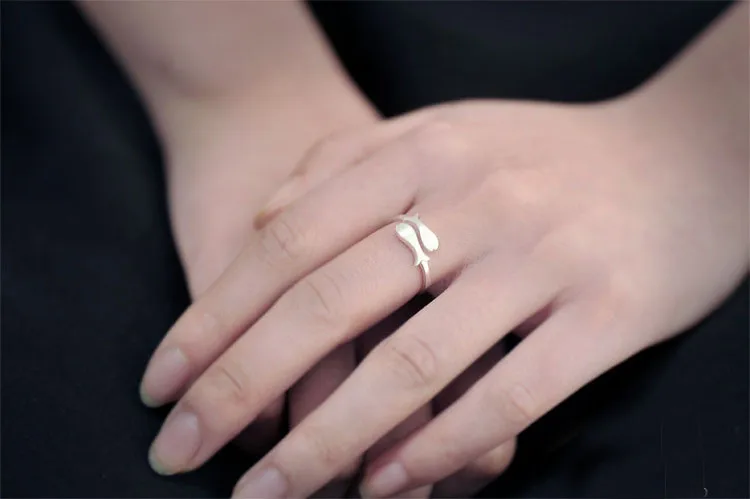 Кольцо рыбы с знаками Зодиака регулируемое|pisces ring|ring forfishing ring |