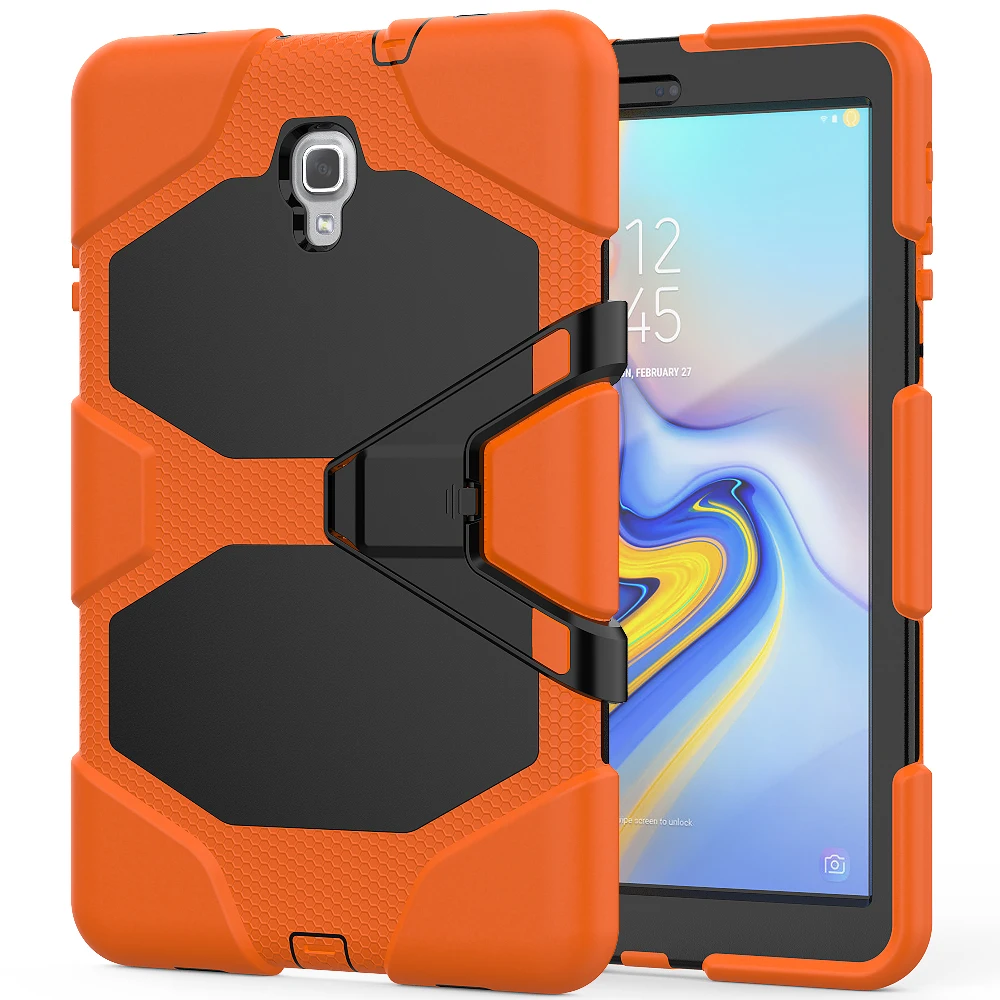 Чехол для Samsung Galaxy Tab A 10,5 SM-T590 T595 T597 с экранной пленкой силиконовый детский противоударный Броня прочный полный защитный