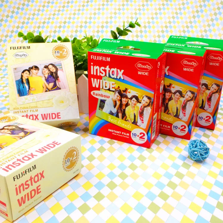 Оригинальная пленка Fujifilm Instax Rainbow 60 листов фотобумага для камеры Fuji Instant Polaroid 300 /