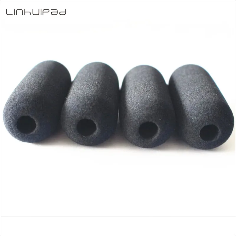 Linhuipad 5 шт. авиационный мягкий пенопластовый микрофон чехлы для ветрового