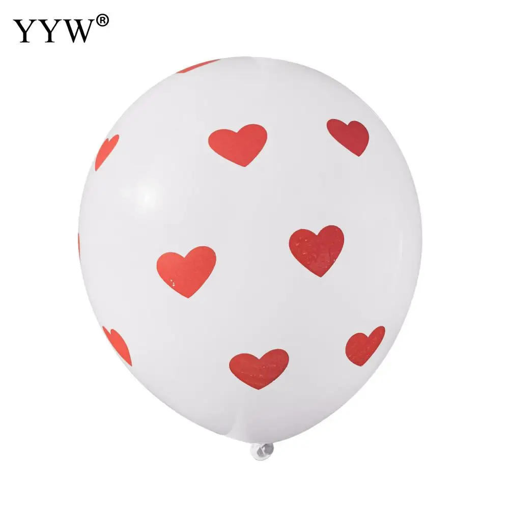 36pcs/Set Red Heart Balloons Love Party Balony Cute Theme Baloon Birthday Decorations Kids Adult Globals Balloon | Дом и сад