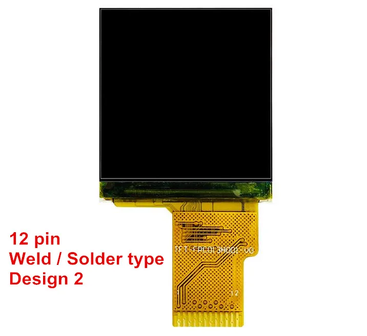 HD ips 1,3 дюймов TFT дисплей ЖК-панель экран полный угол обзора 240RGBx240 точек ST7789 3/4 провод SPI 24pin светодиодный подсветка
