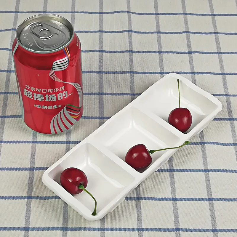 Меламиновая посуда горячий горшок соус блюдо японская кухня ресторан горчичного цвета А5 меламиновая п