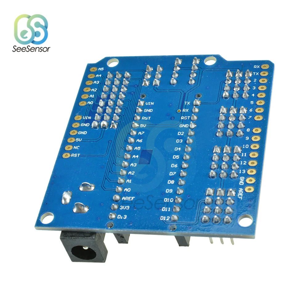 Плата совместимая с контроллером NANO I/O датчик расширения Shield Module для Arduino UNO R3 Nano