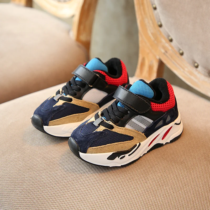 Ding Wa Children comfortable sports shoes extra thick winter breathable boys and girlscasual free shipping | Детская одежда и