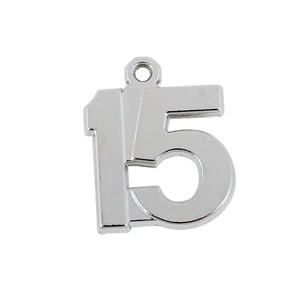 Подвески в виде цифр на удачу 20 шт. DIY для браслета 12 14 15 16 17 18 19 21 22 23 24 25|birthday