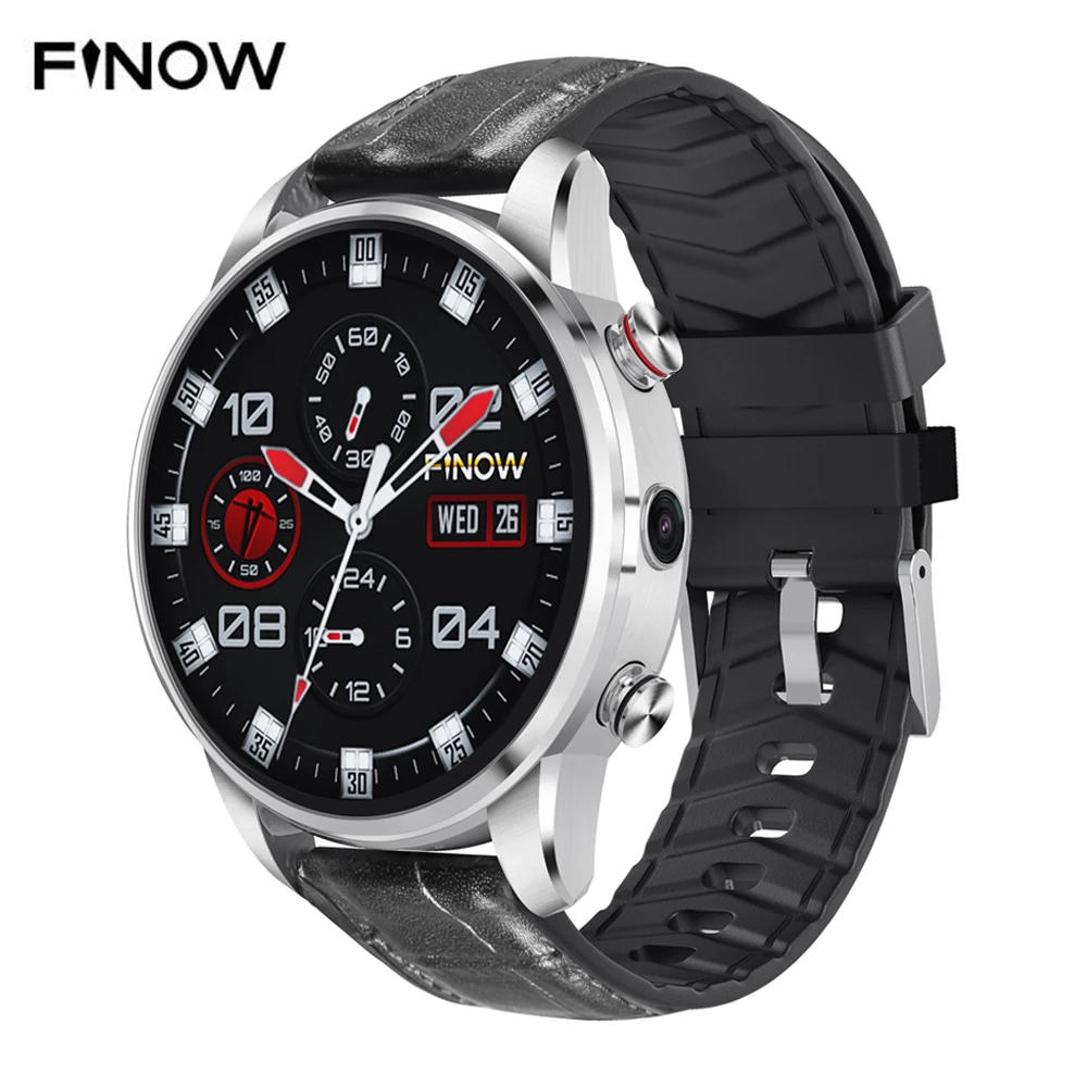 Мужские и женские спортивные умные часы Finow X7 1 39 дюйма Android 7 Гб + 16 ГБ фитнес с