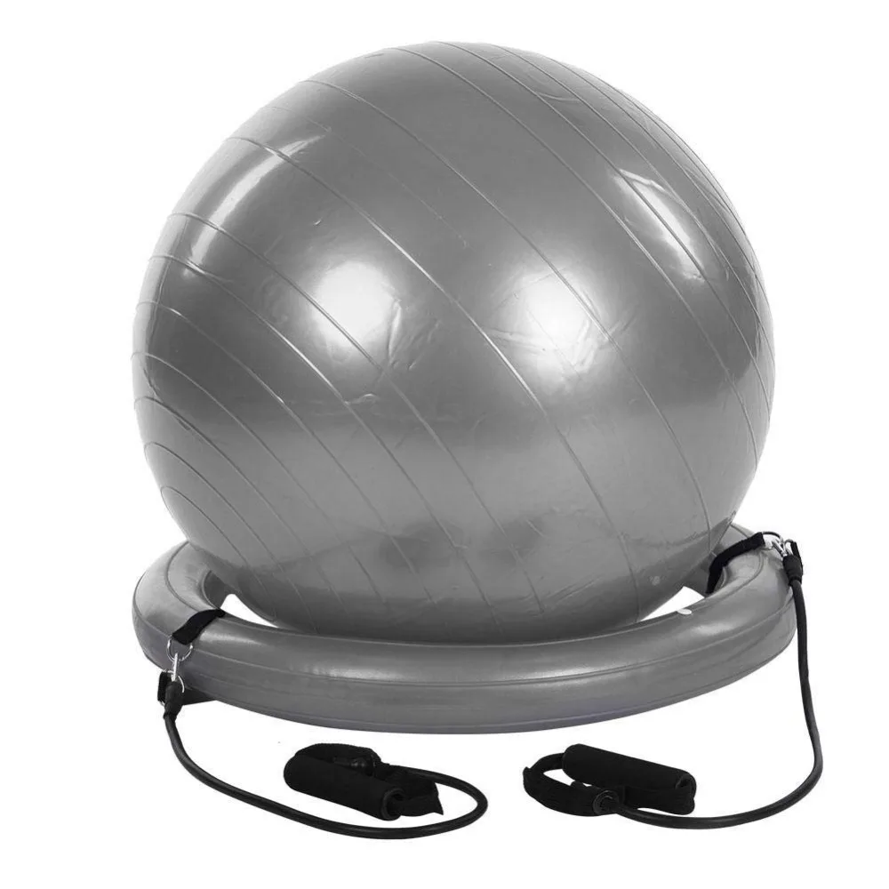 Exercise Stability Yoga Ball with Stability Base Resistance Bands for Gym Home Office Flexible Fitness Balls Seat Balance Ball
Exercise Stability Yoga Ball with Stability Base Resistance Bands for Gym Home Office Flexible Fitness Balls Seat Balance Ball