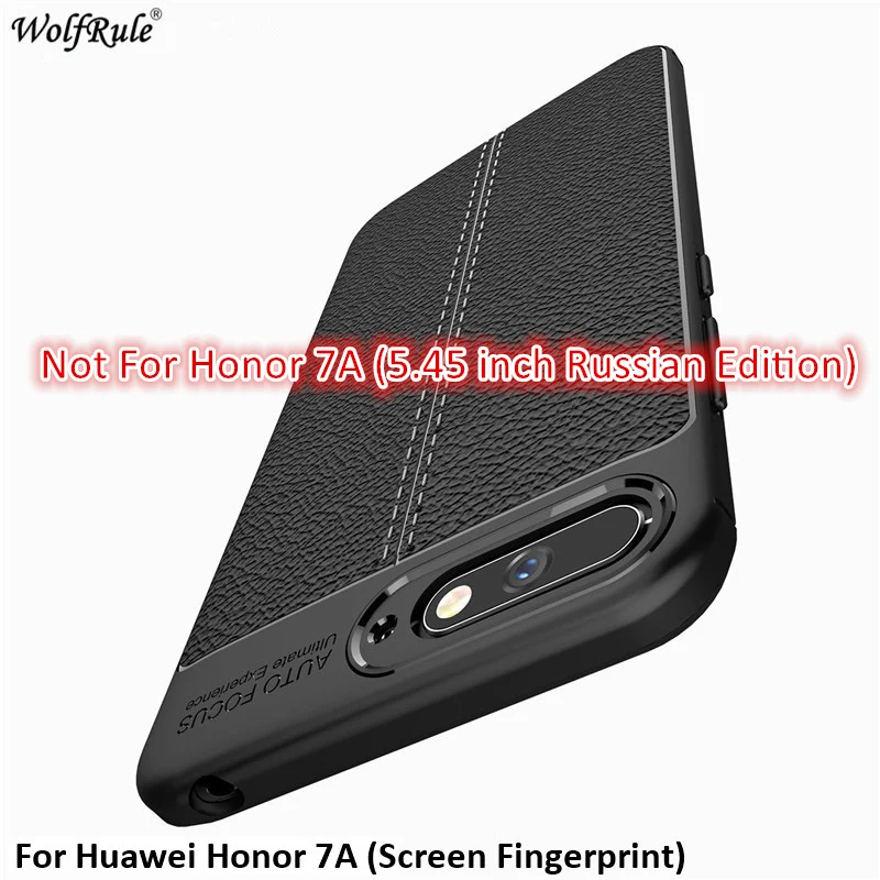 Чехол для Huawei Honor 7A мягкий силиконовый чехол-бампер из ТПУ чехол 5 7'' |