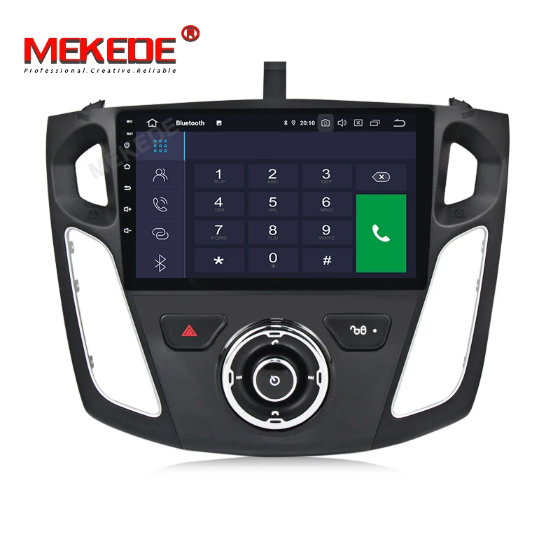 MEKEDE IPS экран DSP Android 9 0 автомобильный мультимедийный dvd GPS плеер для Ford Focus 2012 2013 2014