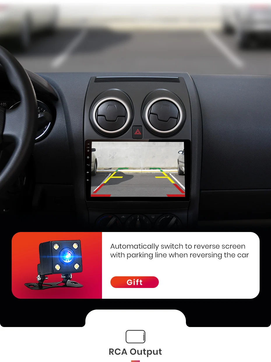 AWESAFE для Nissan Qashqai 2006-2013 J10 автомобильный Радио Мультимедиа Видео плеер gps DSP No 2din 2 din Android 9,0 4G+ 64G