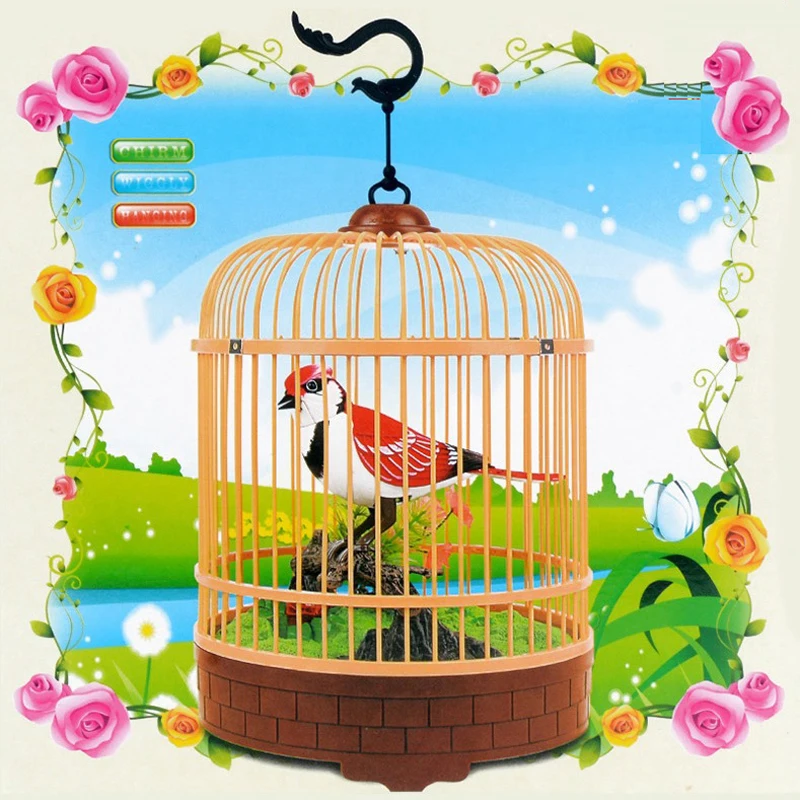 Искусственная клетка 3. Heartful Bird, игрушка,клетка для птичек. Игрушка Bird Heartful Поющие птицы. Музыкальная клетка с птичками.