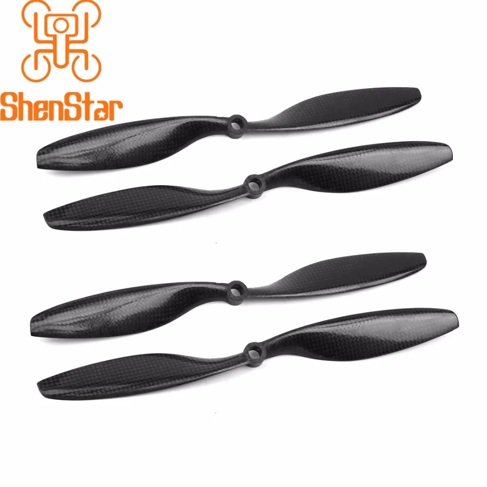 

1pack of 2Pairs 10x4.5 3K Carbon Fiber Propeller CW CCW 1045 Props for DJI Drone for 920kv Motor 1045 Propellers