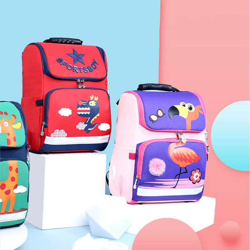 Школьный рюкзак KOKOCAT с единорогом из мультфильма для девочек и мальчиков