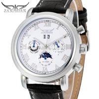 jaragar jag349m3s1 2015 hot sale automatic moon phase watch shipping free best gift