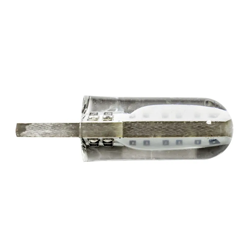 Новый T10 W5W силиконовый чехол 12 чипов COB LED Автомобильный внутренний купол свет WY5W