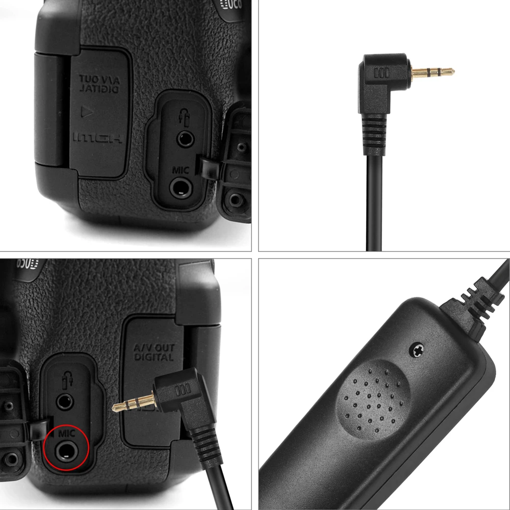 SHOOT RS 60E3 спуск затвора с дистанционным управлением для Canon EOS 1300D 1100D 1200D 1000D 100D 350D 500D