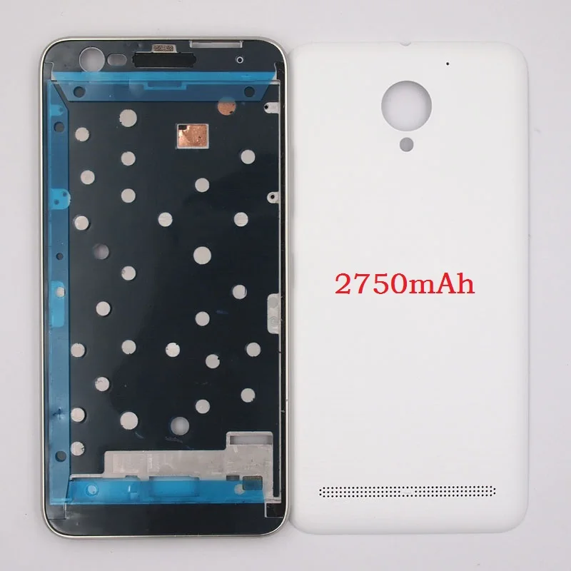 BaanSam Новая передняя рамка 2750 мАч батарея задняя крышка чехол для lenovo K10a40 C2 без кнопки громкости питания
