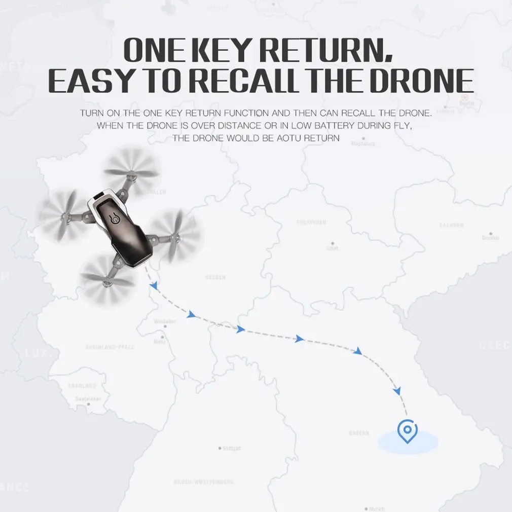 OCDAY Радиоуправляемый Дрон LF606 720P камера FPV Квадрокоптер HD высота удержания мини складной Дрон детские игрушки Радиоуправляемый вертолет для детей
