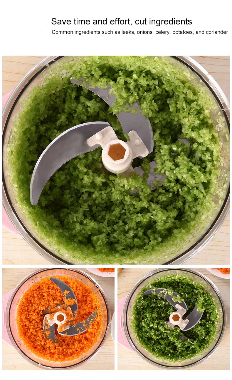JIQI многофункциональная ручная мясорубка ломтерезка для говядины свинина измельчитель овощей ручной измельчитель пищи блендер фрукты Чеснок резак