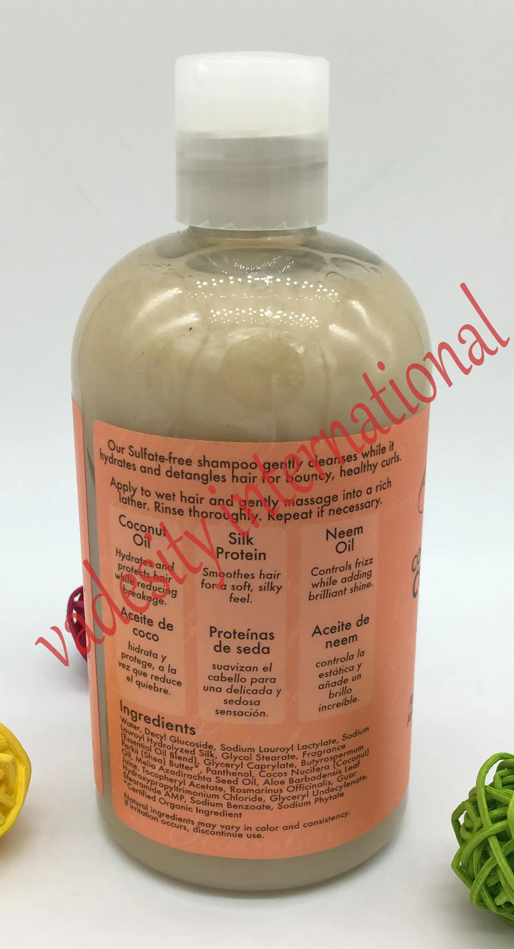 Shea Moisture coconut hibiscus curl &amp shine Shampoo /384ml | Красота и здоровье