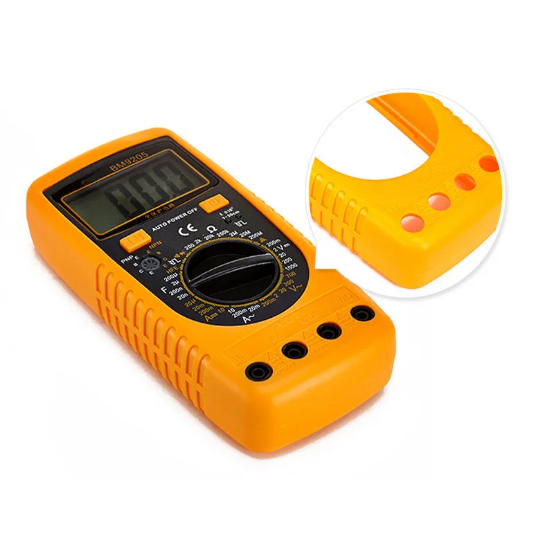 Professional Multimeter Accurate Measuring Voltage Current Resistance Capacitance Meter Digital LCD Display Electric Tool | Инструменты