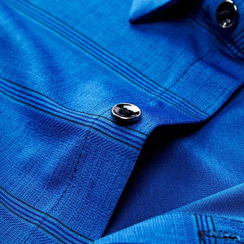 2019 брендовая Повседневная летняя Роскошная клетчатая рубашка с коротким рукавом