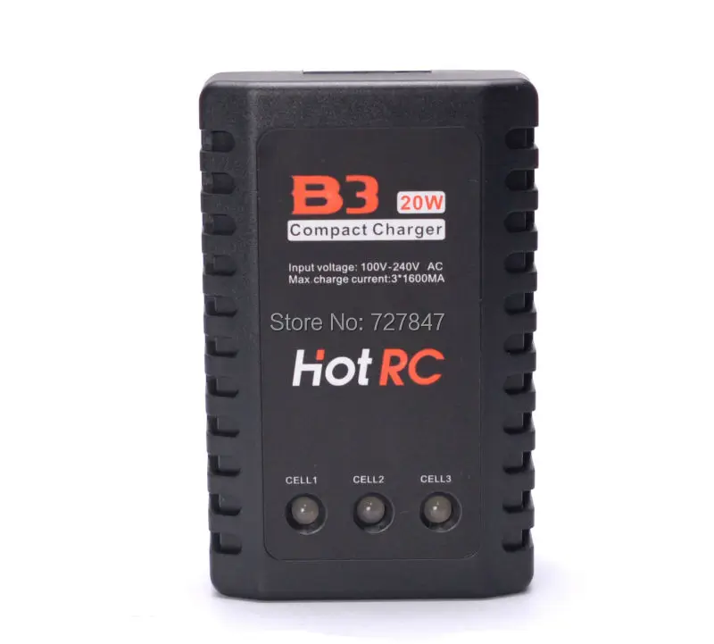 B3 20W 2 S-3 S Lipo батарея компактный легкий баланс зарядное устройство для RC модели US