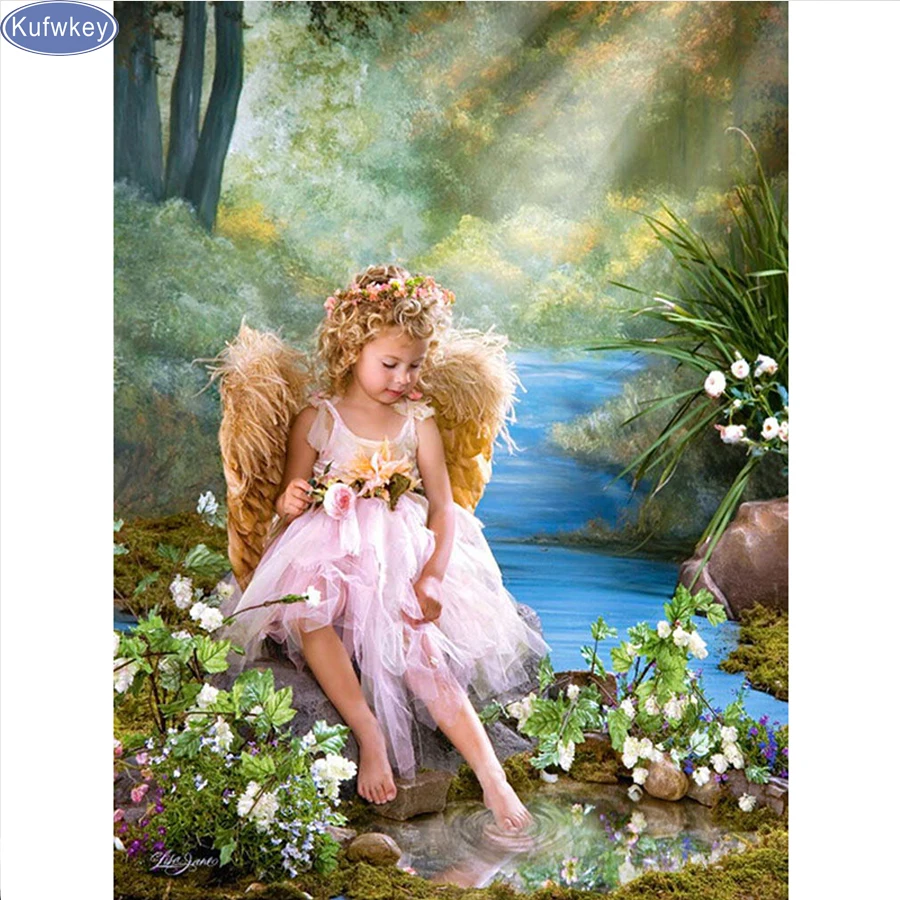 Алмазная 5D картина сделай сам с изображением девушек из Анджелеса вышивка